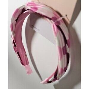 Pink Polka Dot Headband Silky Material for women or girls NEW Sophi brand